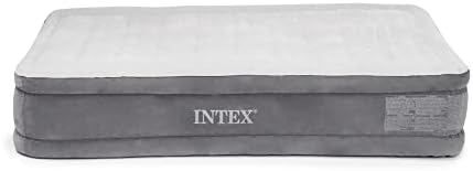 Intex Comfort Plush Mid Rise Airbed with Electric Pump Twin