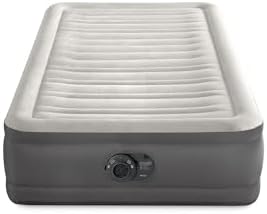 Intex Luxury Air Mattress with Electric Pump and Multi-Zone Support