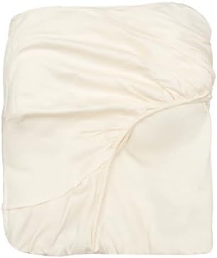 Organic Cotton King Fitted Sheet - Off White 1