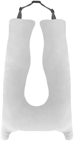 Kids Car Pillow for Travel - Crash-Safe Breathable Support Grey 1