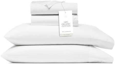 Boll Branch Signature Hemmed Sheet Set - King Size White