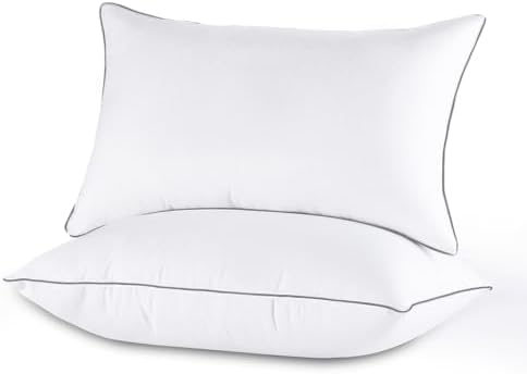 Sasttie Queen Pillows Set of 2 Hotel Collection