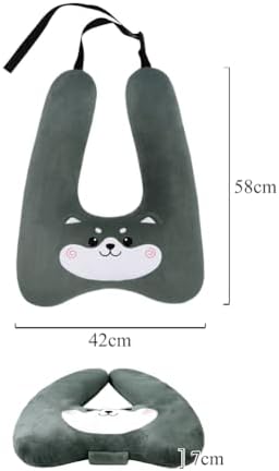 SIQITECHNO Car Travel Pillow for Kids and Adults 1