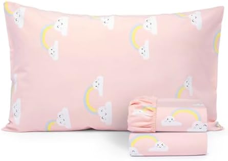 Salt Earth 100 Cotton 210TC Rainbow Kids Bed Sheet Set