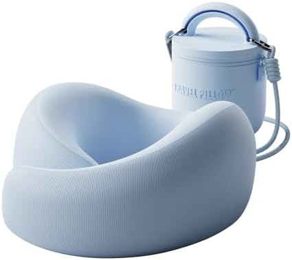 EVERY THINK Travel Pillow with 360 Support and Detachable Strap