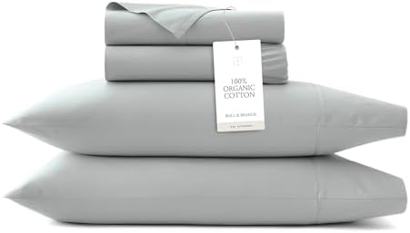 BOLL BRANCH Percale Hemmed Sheet Set - King Size