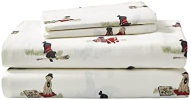 Eddie Bauer Twin Flannel Sheet Set - Cozy Soft