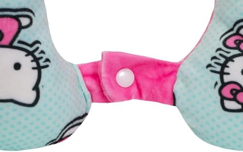 Hello Kitty Travel Neck Pillow Set with Stickers and Tattoos