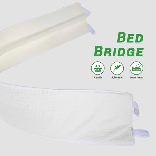 Gogreen Twin to King Bed Converter Kit 80x10 Waterproof Bridge