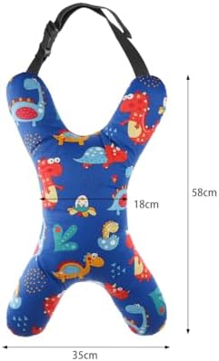 X-Shaped Travel Pillow for Car Seat Support