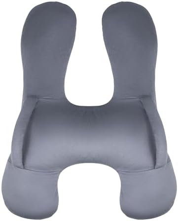 BEBAS H-Shaped Travel Pillow for Kids Adults - Grey