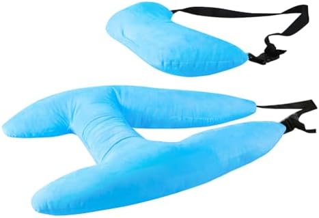 Plush Car Travel Pillow with Headrest for Adults and Kids