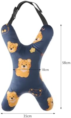 Car Travel Pillow for Kids and Adults with X-Shape Support