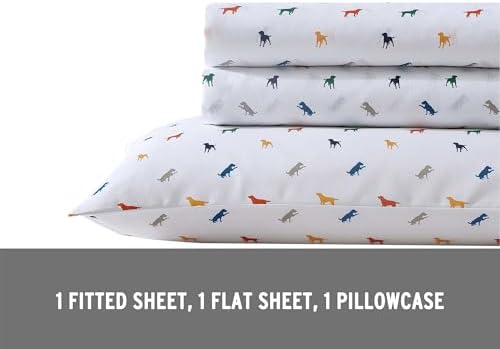 Eddie Bauer Kids Twin Sheets Set - Stain Resistant 1