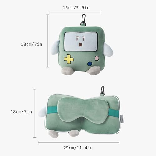 Game Console Travel Pillow Eye Mask 2 in 1 Comfortable