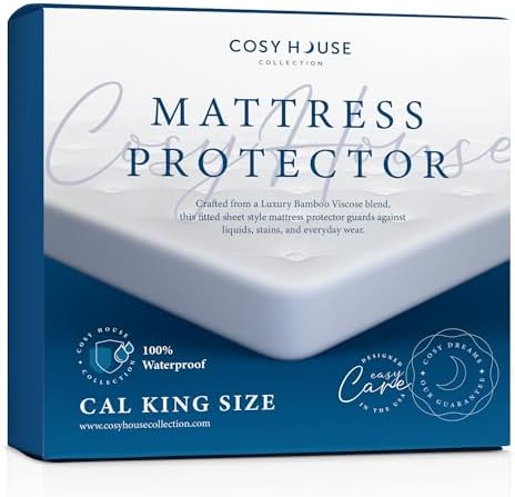 Cosy House Collection Bamboo Mattress Protector - California King