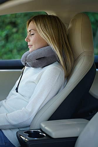 Travelrest Travel Essential Neck Pillow - Memory Foam and Washable Cover
