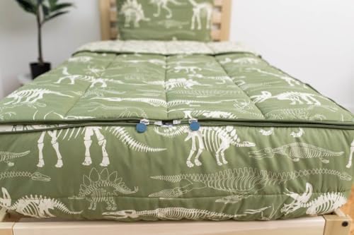 Beddys Dino T-Rex Zipper Bed Set for Kids