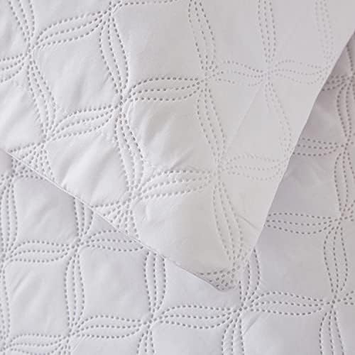 Hailea 3 Piece Daybed Cover Set Twin Size Geometric Print