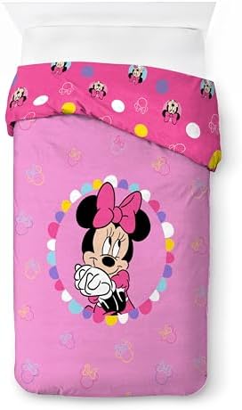 Jay Franco Duvet Cover Set Minnie Mouse Pink Twin 2 Piece