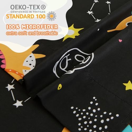 Yibeizi Dinosaur Space Twin Sheet Set for Boys 1