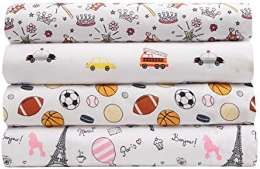 MALLARY BY MATTHEW Kids Super-Soft Microfiber Car Sheet Set Full
