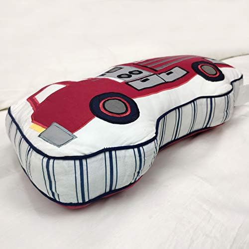 Brandream Boys Fire Truck Throw Pillow 1