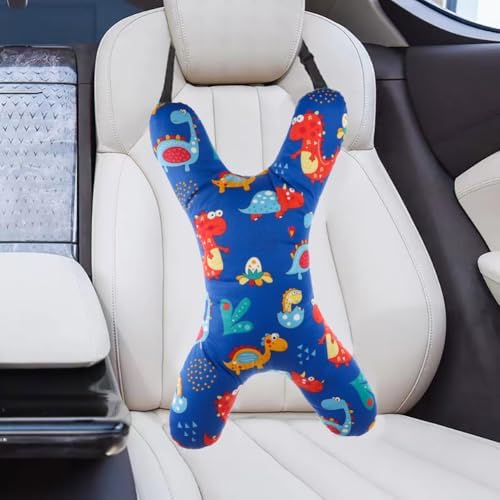 X-Shaped Travel Pillow for Car Seat Support