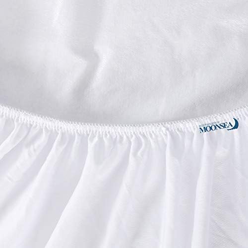 Moonsea Full Size Waterproof Mattress Protector with Elastic Skirt