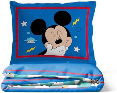 Jay Franco Disney Mickey Mouse Duvet Cover Set Twin Super Soft