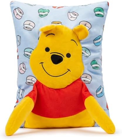 Jay Franco Winnie the Pooh 3D Snuggle Pillow - 15 Inches