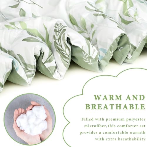 DILIMI 5-Piece Reversible Comforter Set for Girls 1