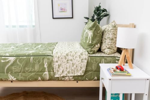 Beddys Dino T-Rex Zipper Bed Set for Kids