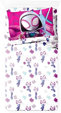 Marvel Ghost Spider Gwen Twin Size Sheet Set