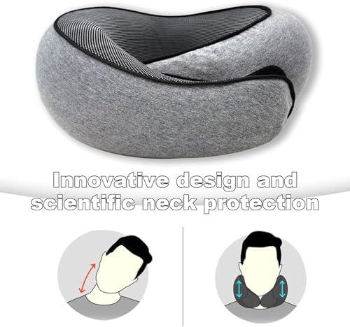 Neck Travel Pillow for Comfort on Flight and Car Ride