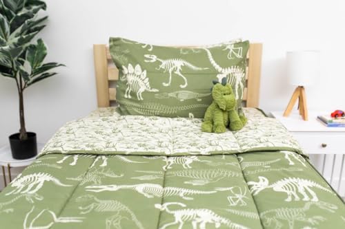 Beddys Dino T-Rex Zipper Bed Set for Kids
