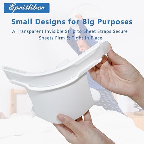 Epritliber Lock Sheet Holders 4pcs - Tug Proof Heavy Duty 1