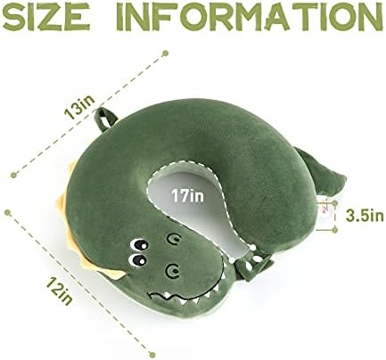 Niuniu Daddy Crocodile Kids Travel Neck Pillow