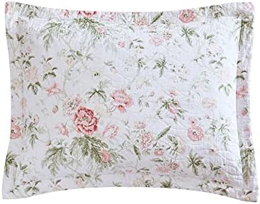 Laura Ashley Daybed Set - Breezy Floral Pink 100 Cotton Polyester
