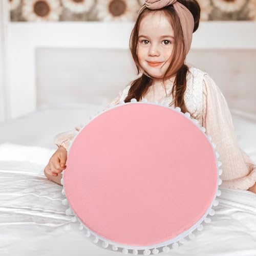 Kishome Round Floor Pillow Set of 4 for Kids