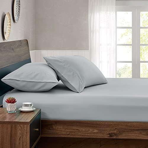 FreshCulture King Fitted Sheets 6 Pack Light Grey
