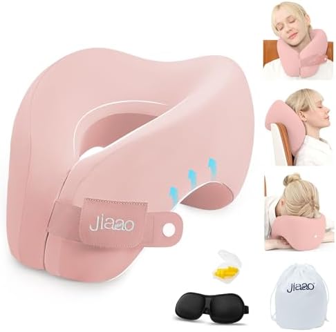 Jiaao Comfort Neck Pillow for Travel and Napping