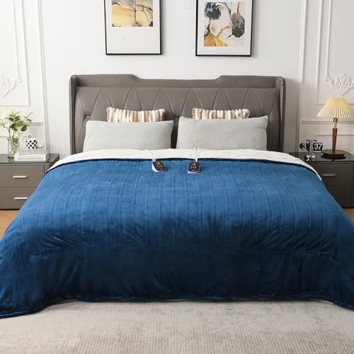 WOOMER Heated Blanket King Size with 5-Year Warranty 1