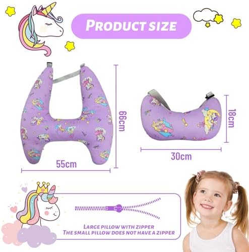 H-Shape Travel Pillow for Kids and Adults