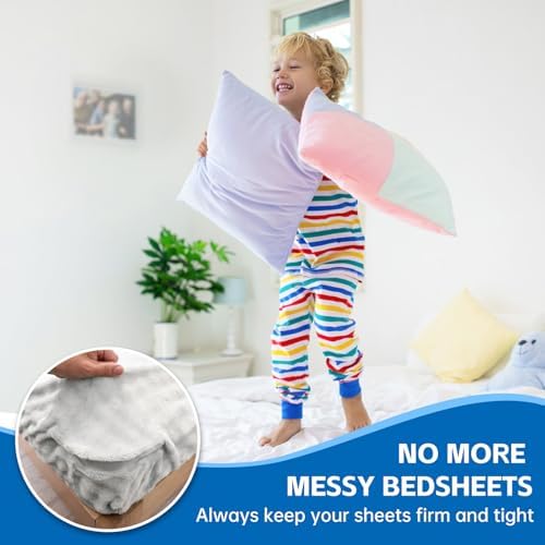 Heavy Duty Bed Sheet Holder Set of 4 for King Queen Mattresses
