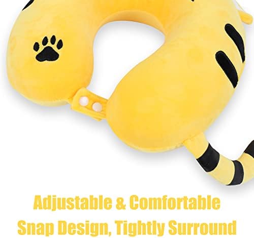 Sexysamba Tiger Cartoon Headrest Pillow for Kids
