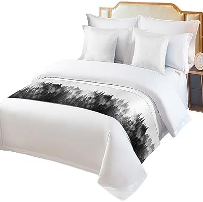Black Forest Bed Runner Queen Size 83x20