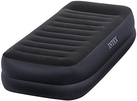 Intex Dura-Beam Twin Pillow Rest Airbed with Built-In Pump