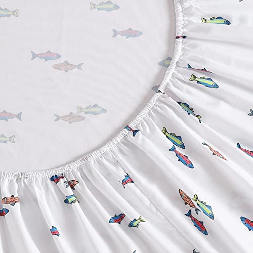 Eddie Bauer Kids Twin XL Sheet Set - Stain Resistant and Safe