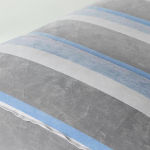 Baiao Inflatable Travel Foot Rest Pillow for Kids Adults Blue